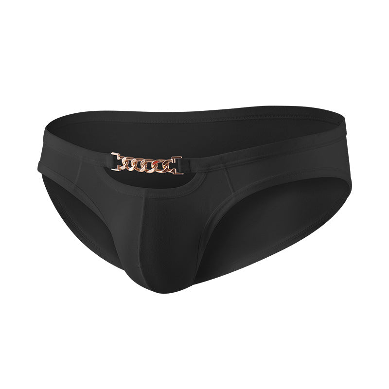 Chaîne de métal homme mince personnalité Nylon Sweat-absorbent