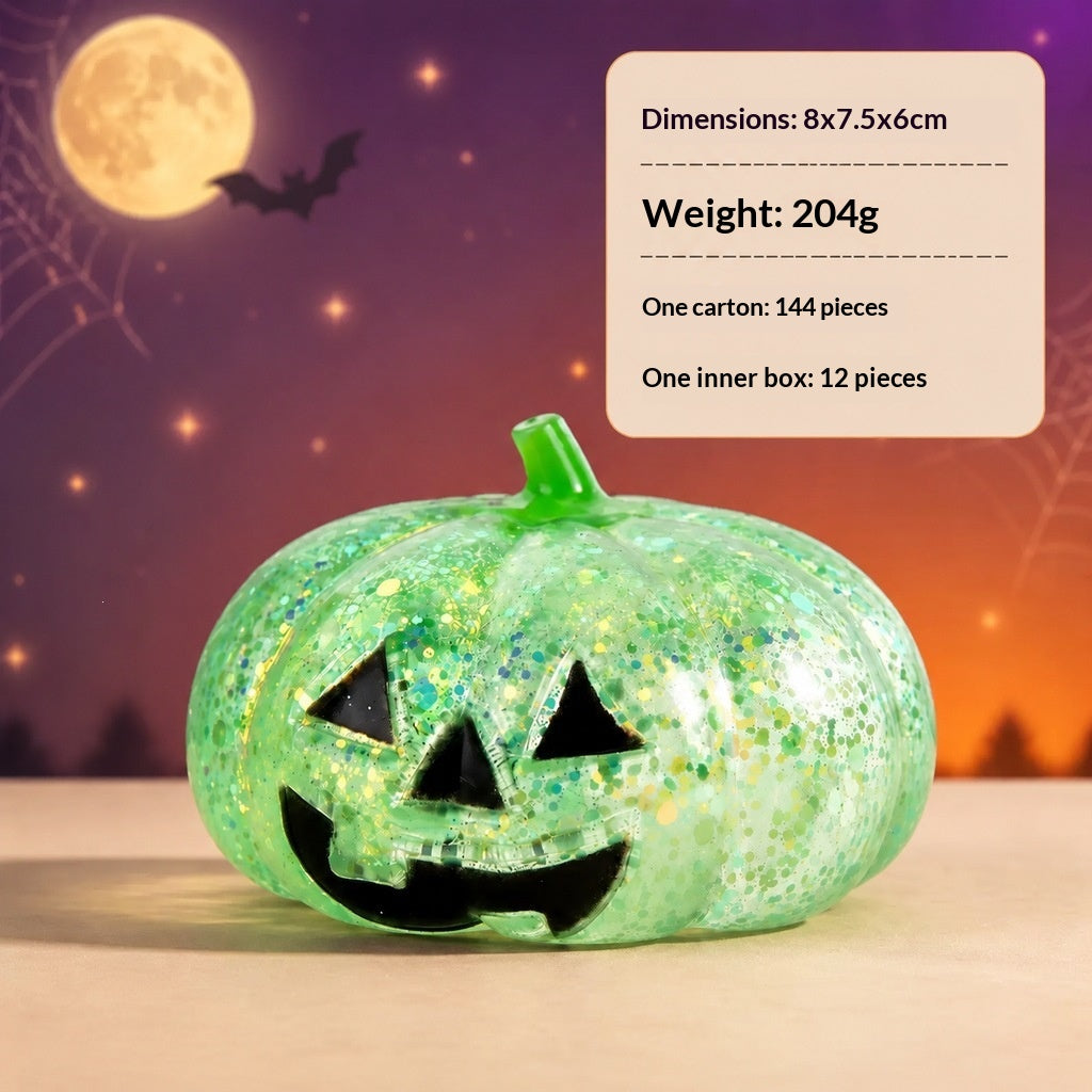 Cadeau d'Halloween Scary Dumpling Squeeze Jouet avec Bounceback