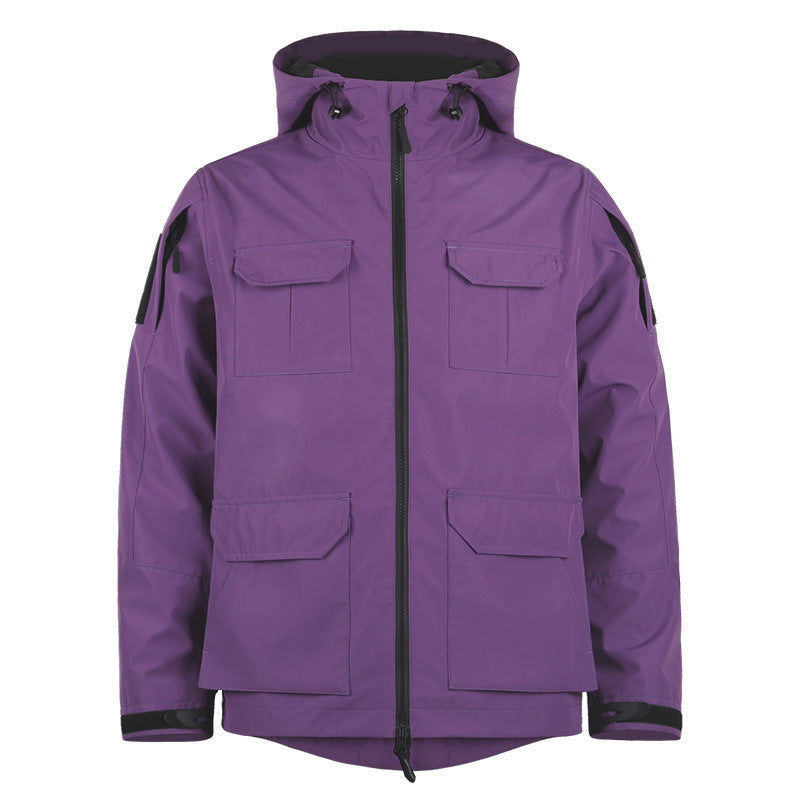 Couple's Outdoor Travel Veste grande taille pour les hommes