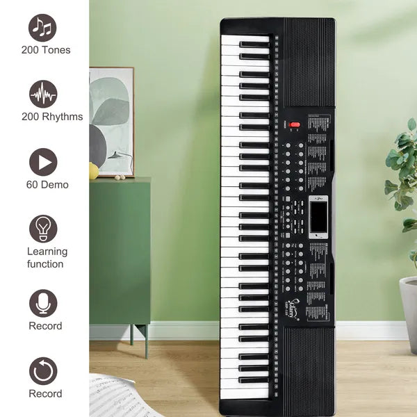 Ne pas vendre sur Amazon GEP-110 61 Keyboard avec support pour piano