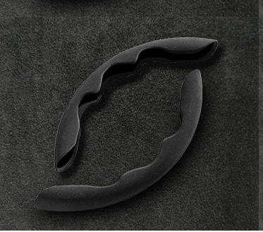 Furry Car Steering Wheel Cover All Seasons Non-Slip Decoration Gloves