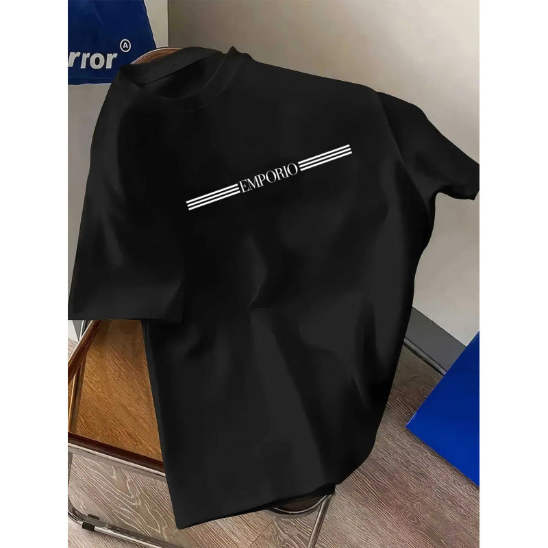 Cotton Men's Luxury Brand Lettered Style