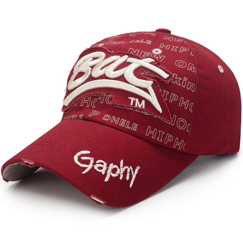 Casquette de baseball avec broderie 3D