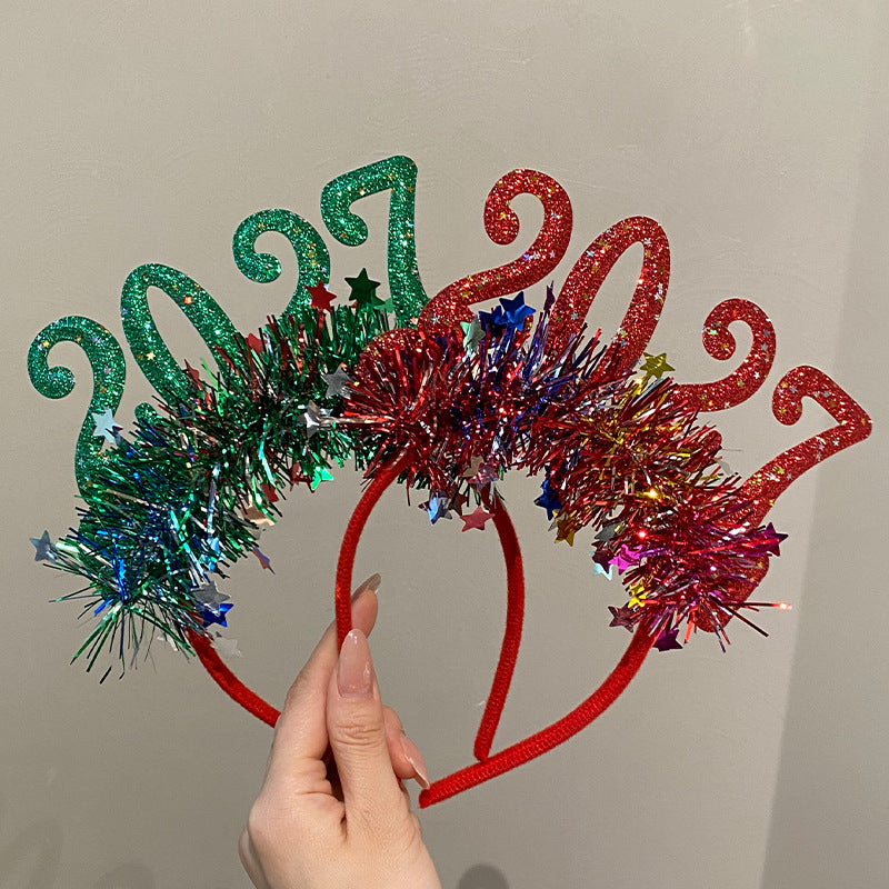 Numérique Noël et Années Eve Party Headband