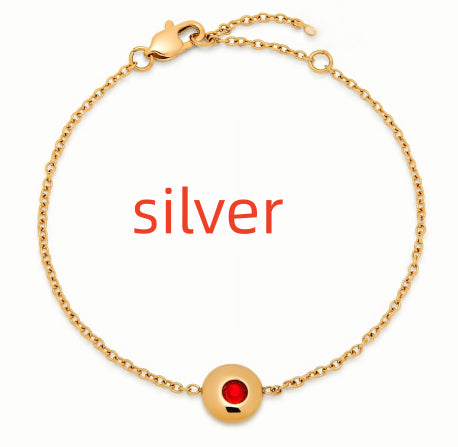 Bracelet en acier inoxydable 18K enduit PVD