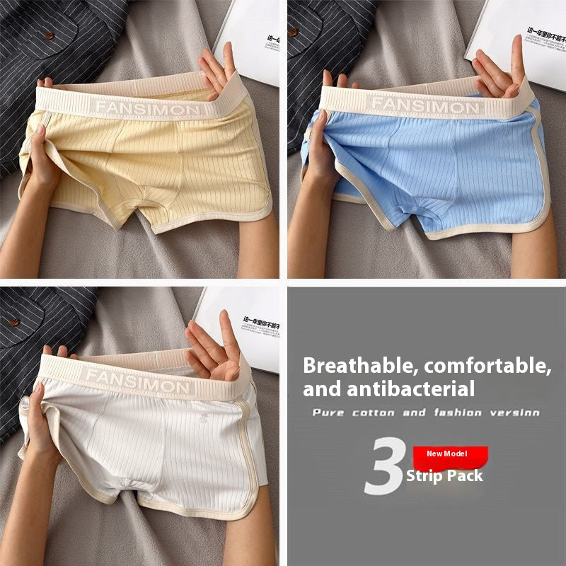 Sous-vêtements pour hommes de style rétro Boxers respirants confortables Short jeunesse