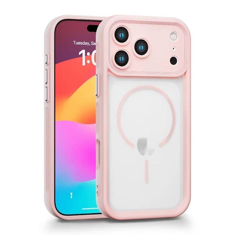 Convient pour 17 cas de téléphone gelé magnétique peau absorbante housse souple