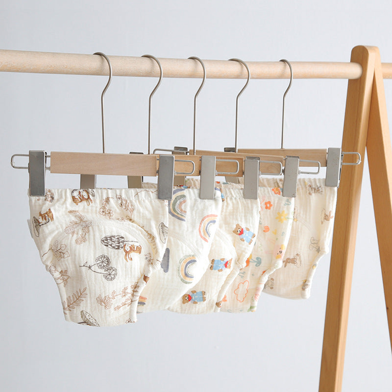 Corean Gauze Cotton Baby's Ring Urine Waterproof pour prévenir les fuites de piège d'entraînement d'urine