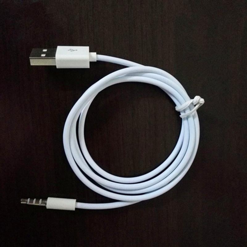 Silver Plating Téléphone de voiture câble audio USB à 3.5MM