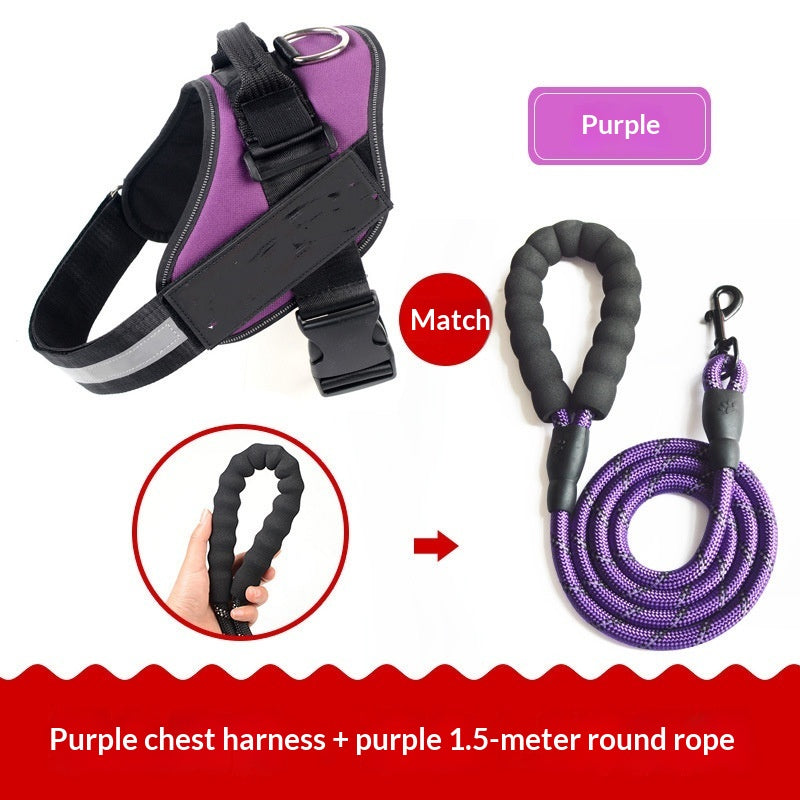 Harnais de chien de style Veste de laisse d'animal