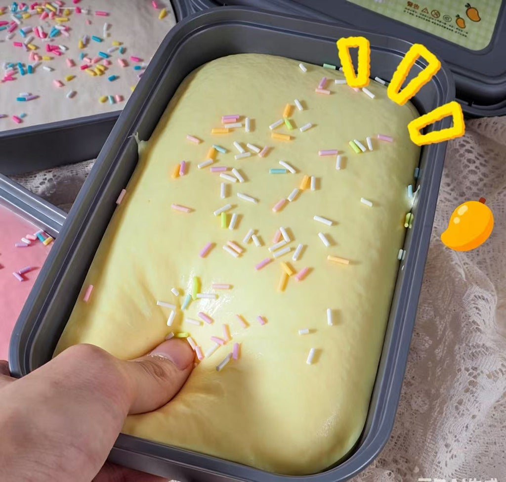 Jouet d'aération en boîte à rétractation lente