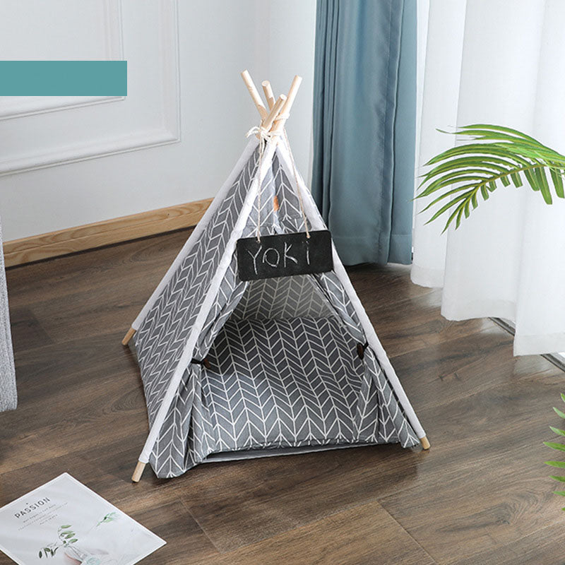 Cadre de lit de tente de chat