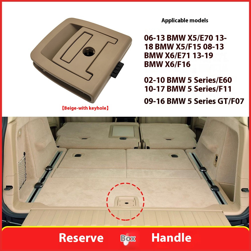 Poignée de bagages du coffre de voiture
