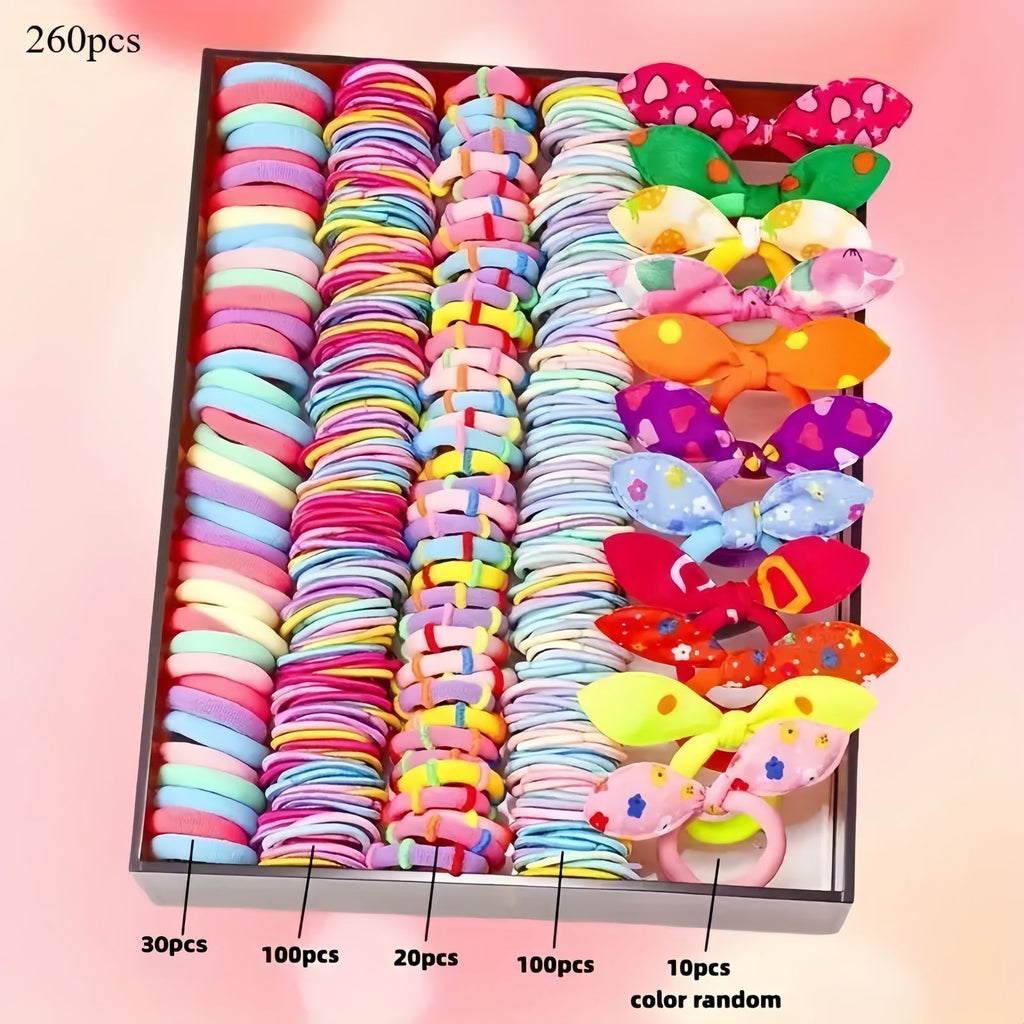 Enfants épingle à cheveux Coiffure Suit Princess Rubber Band Accessoires de cheveux Suit