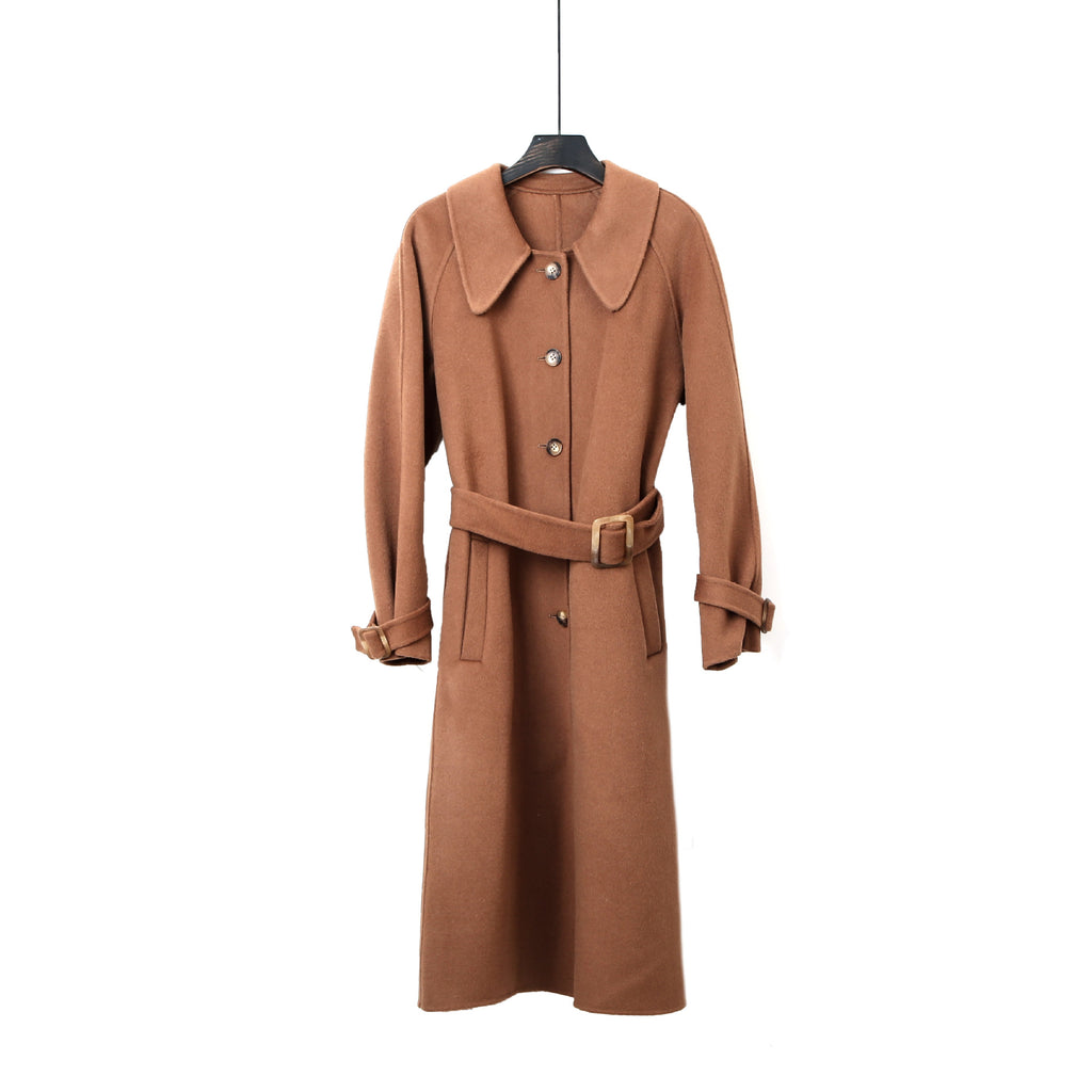 Manteau de laine à double face pour un véhicule élégant