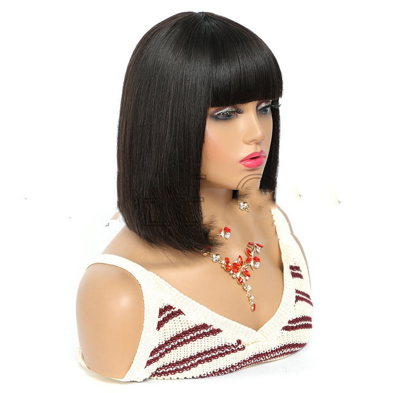 Femmes Série de cheveux courts Real Bob Headgear