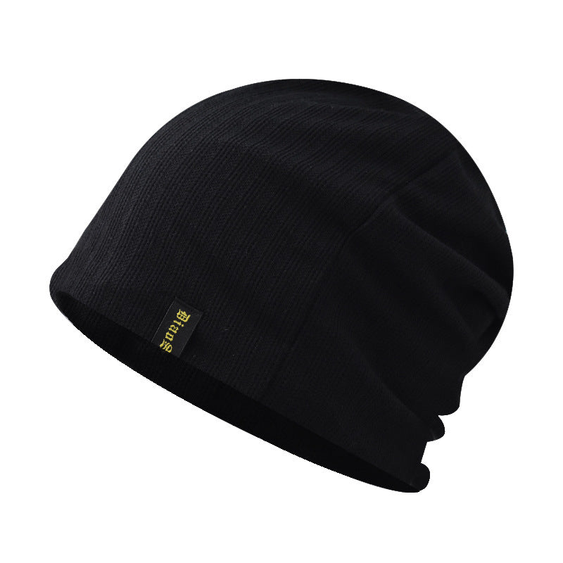 Baotou mince lettre Broderie tricotée Pile Hat