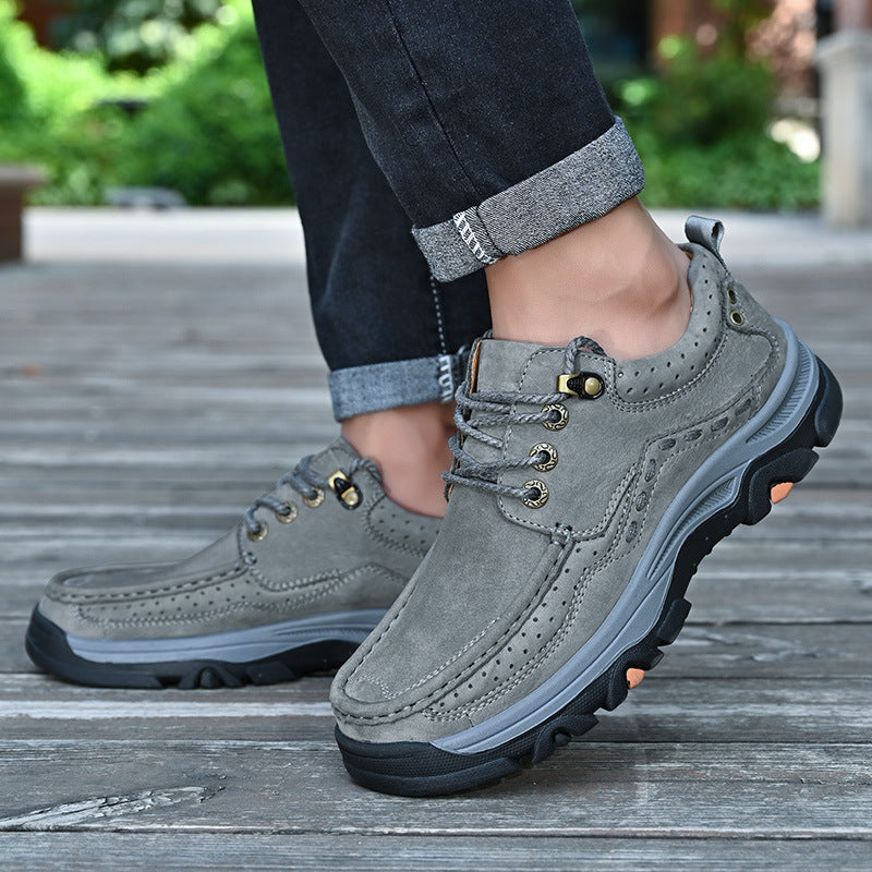 Chaussures de randonnée en cuir de vache pour hommes
