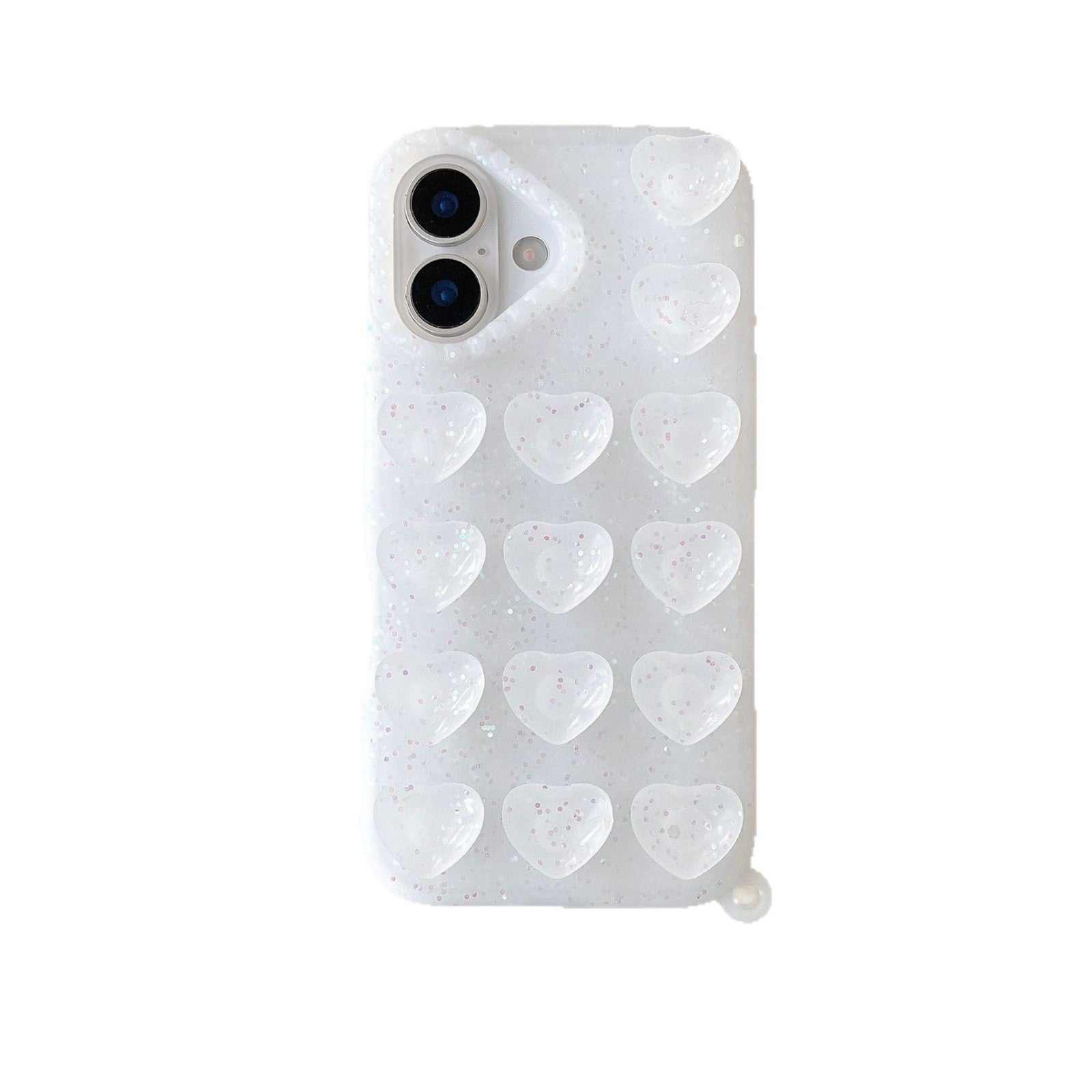 L'amour-thème Glitter Suction Cup cas téléphone approprié pour