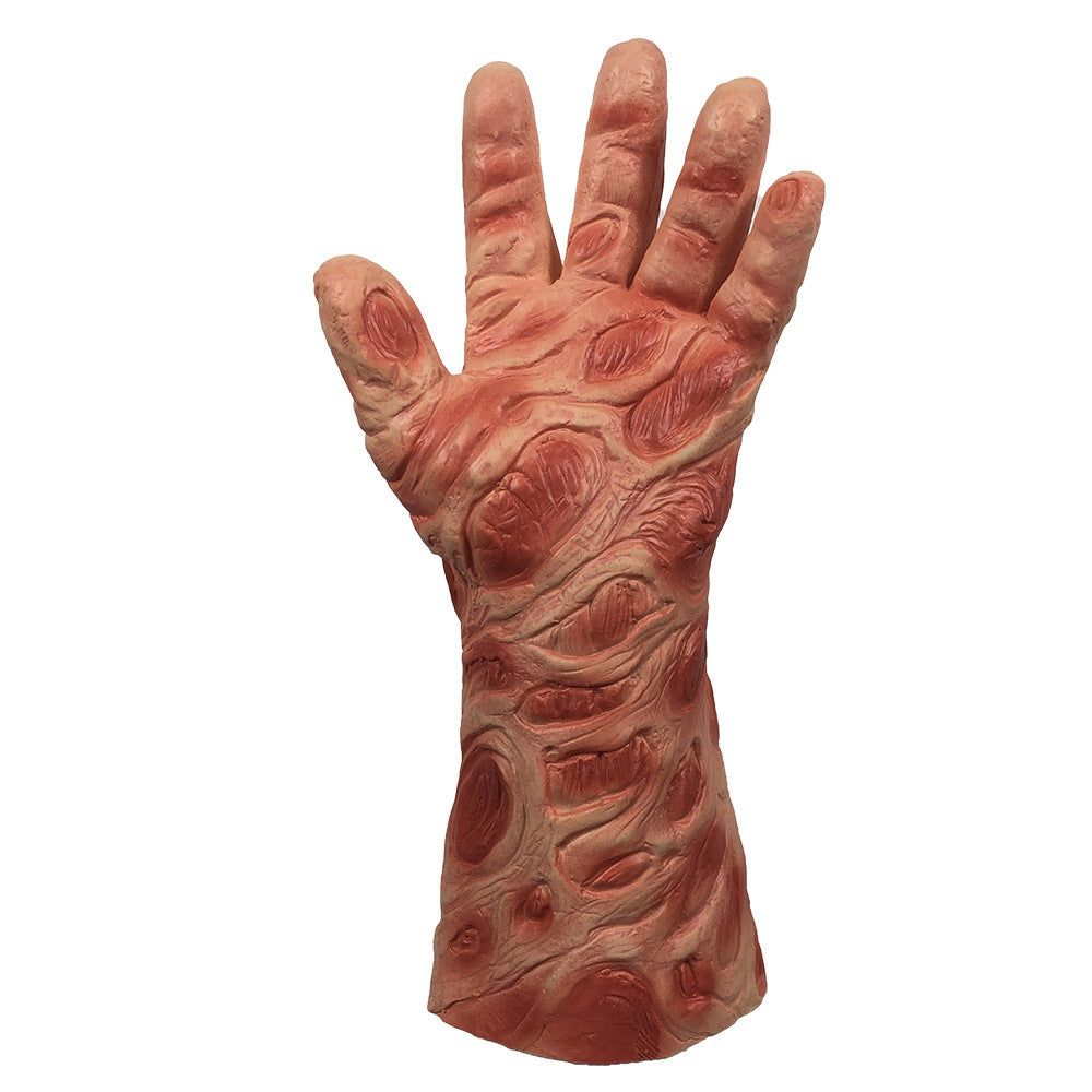 Horreur Grimace Masque Gants Halloween Party Performance Props