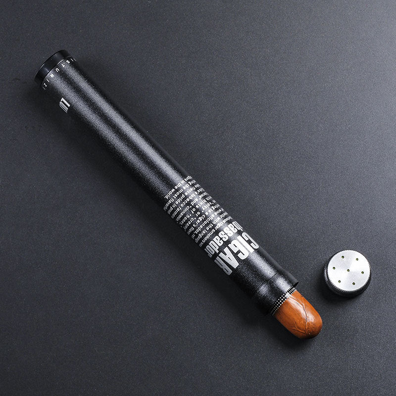 En alliage d'aluminium scellé de tube portable de voyage