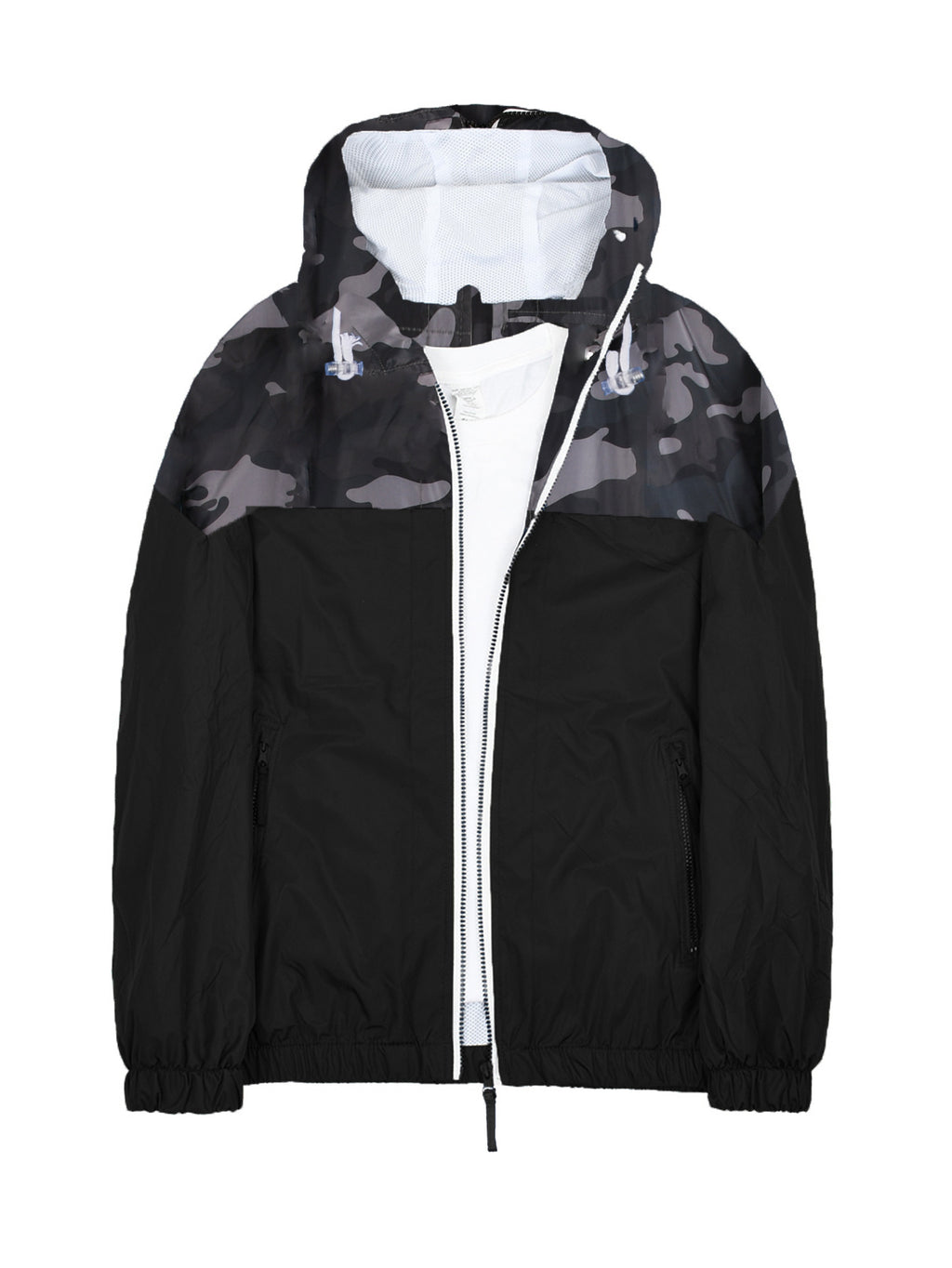 Manteau de brise-vent d'extérieur pour hommes Veste souple monocouche légère