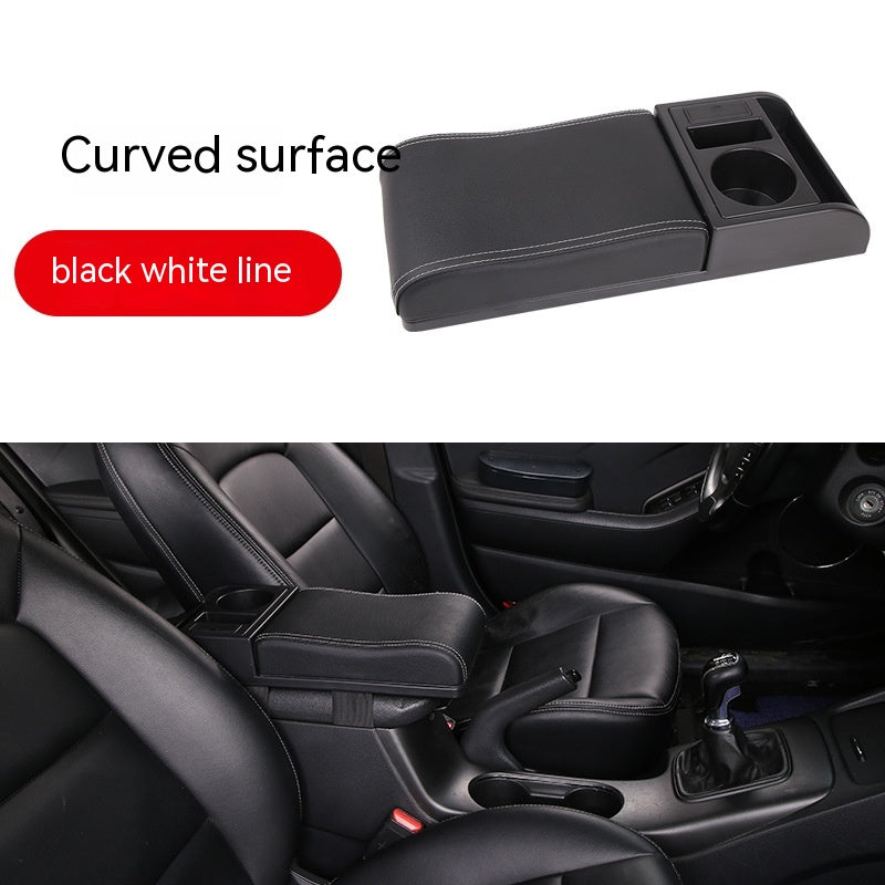 Automobile Armrest Box Cover Hauteur croissante et couverture en plastique universelle