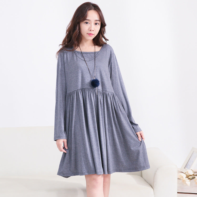Robe de maternité Allaitement Enfant parent Sortir Style