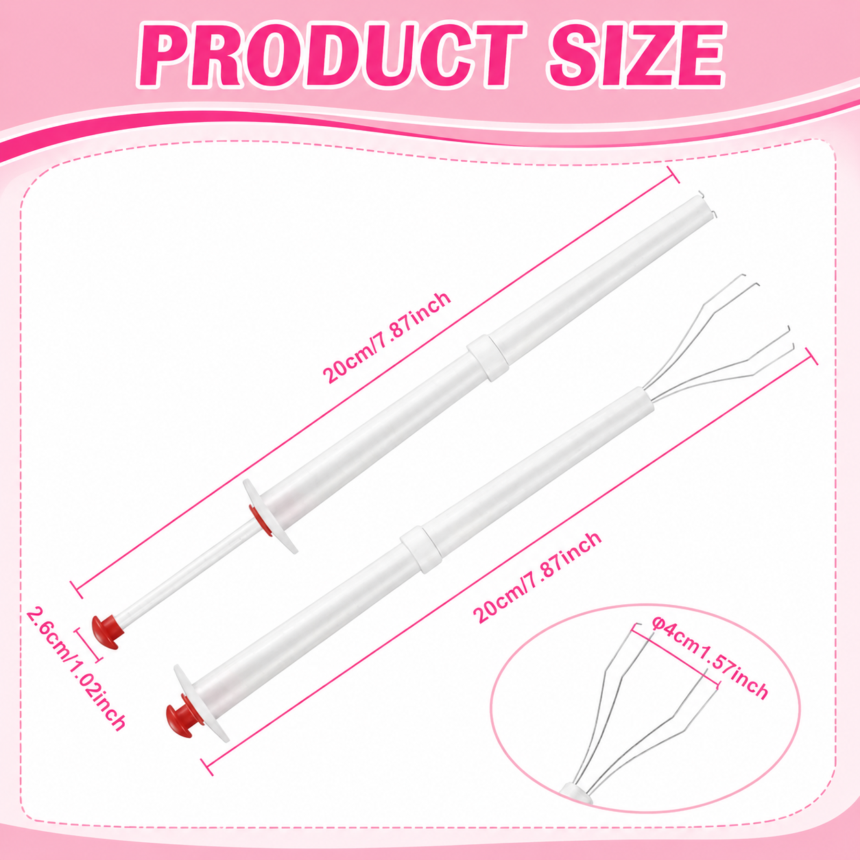Pickle Pincher polyvalent en acier inoxydable Grabber pour les olives Cerises Cerises Multi-functio