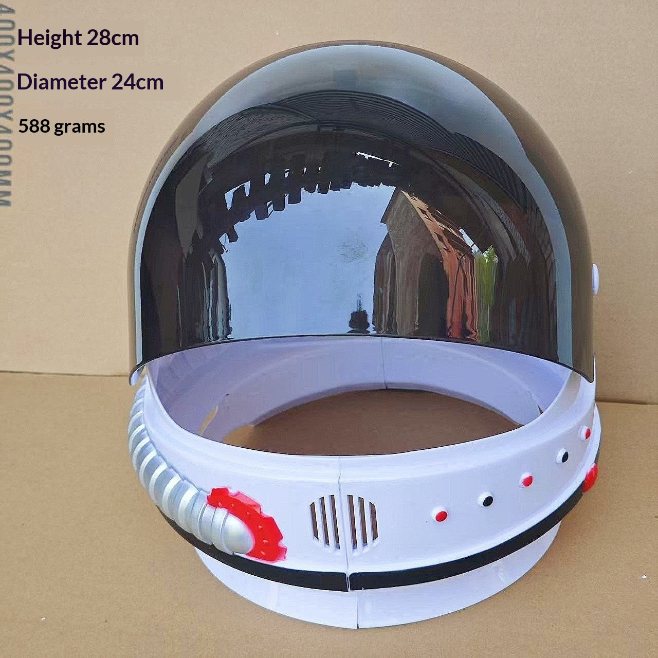 Chapeau d'astronaute de l'espace pour enfants et jeu de casque en plastique
