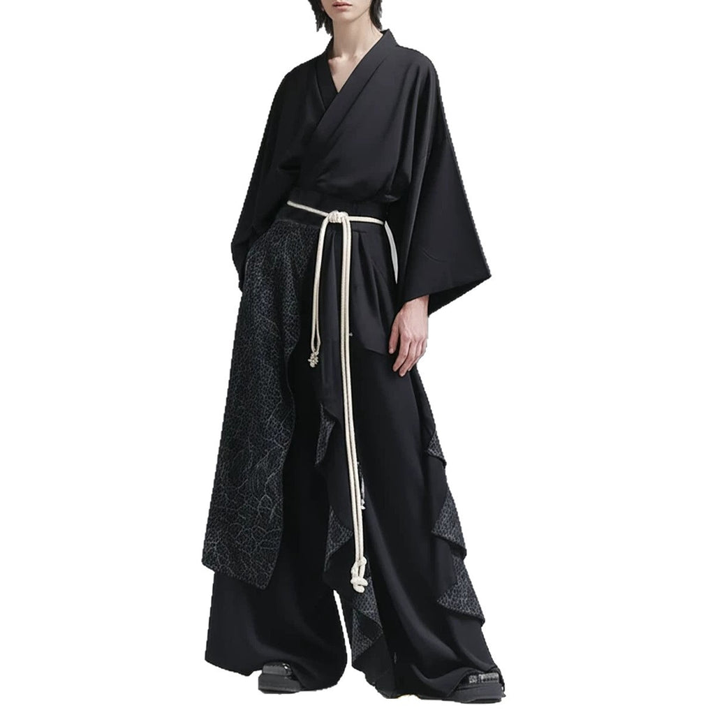 Manteau à ceinture de style neutre