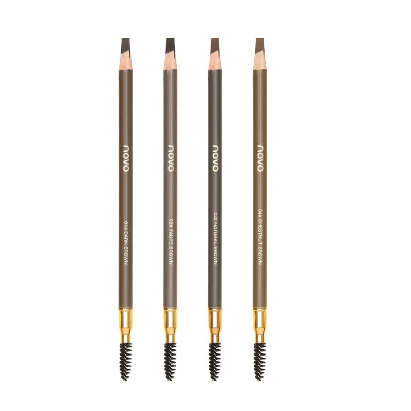 Pencil à sourcils à double extrémité à l'épreuve des boues de machette