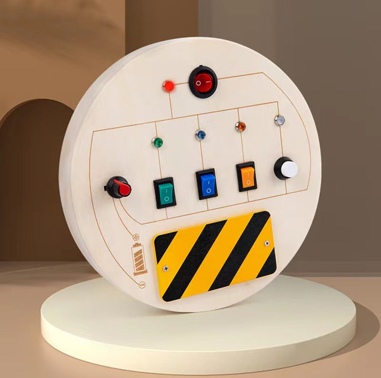 Éducation de la petite enfance Simulation volant de voiture avec interrupteur électronique Et S
