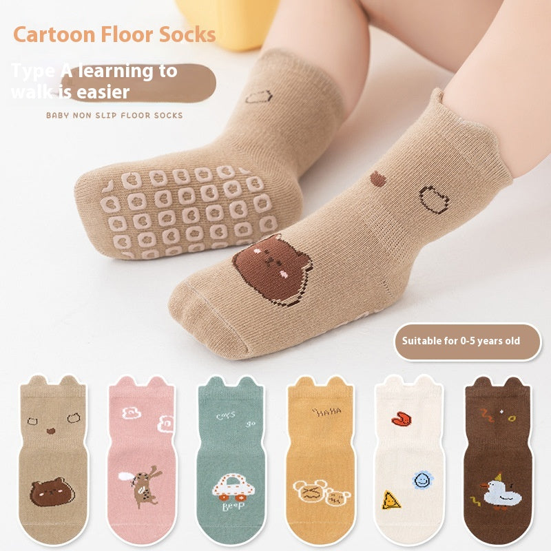 Chaussettes en trampoline pour bébé de style coréen