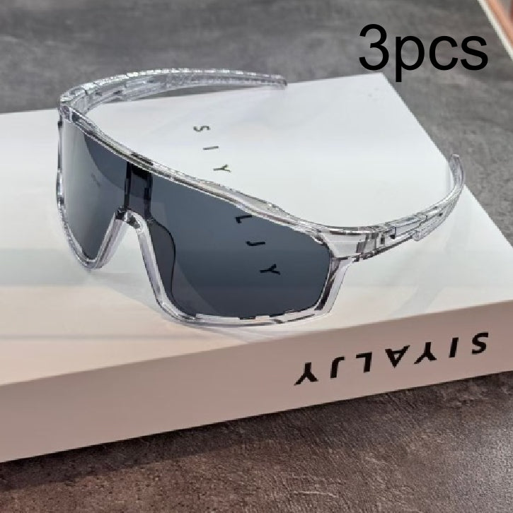 Lunettes de soleil à vélo à changement de couleur Unisexe