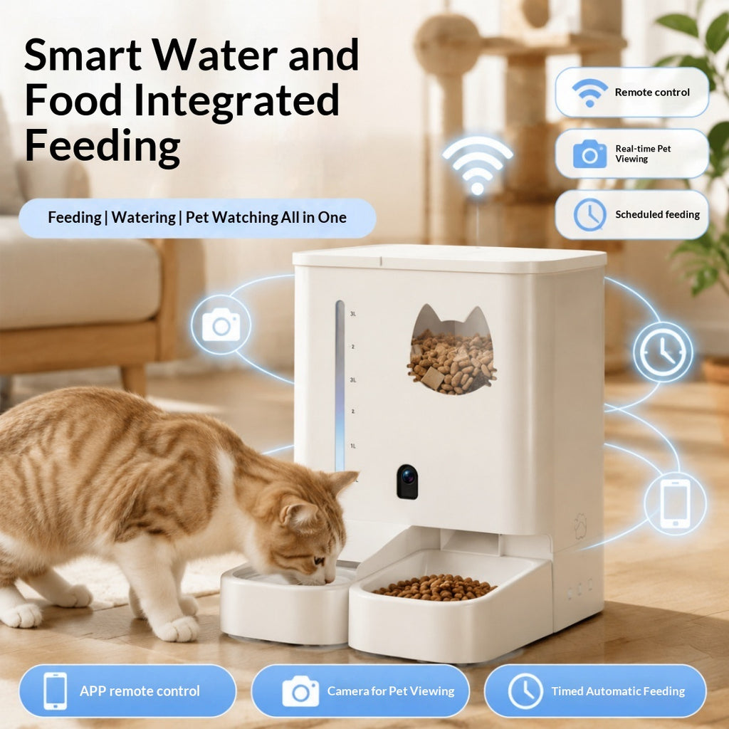 Alimentation automatique intelligente pour animaux de compagnie