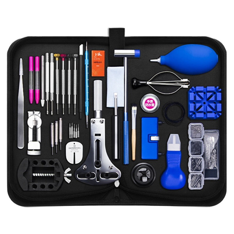 Kit de réparation de montres Outil de réparation multi-fonctions Disassembly batterie de remplacement Combinati