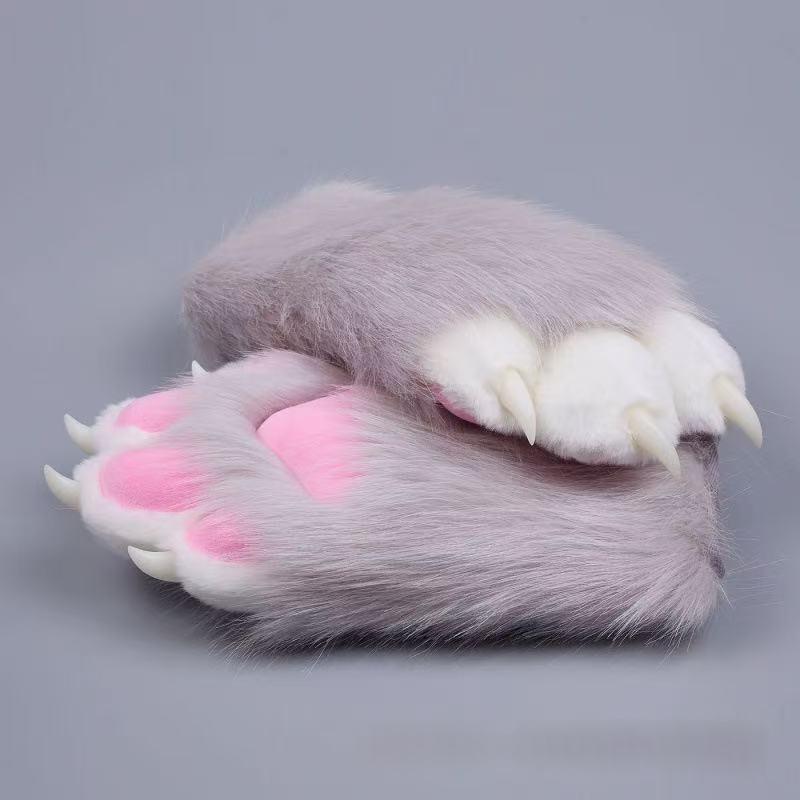 Gants pour griffes d'animaux prêts à l'emploi avec ongles