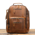 Retro sac à dos en cuir