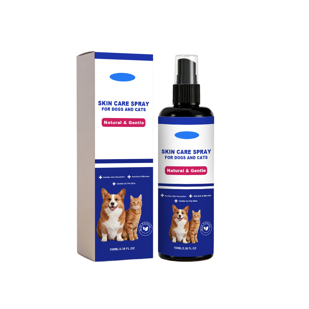 Spray soin de la peau pour chiens et chats