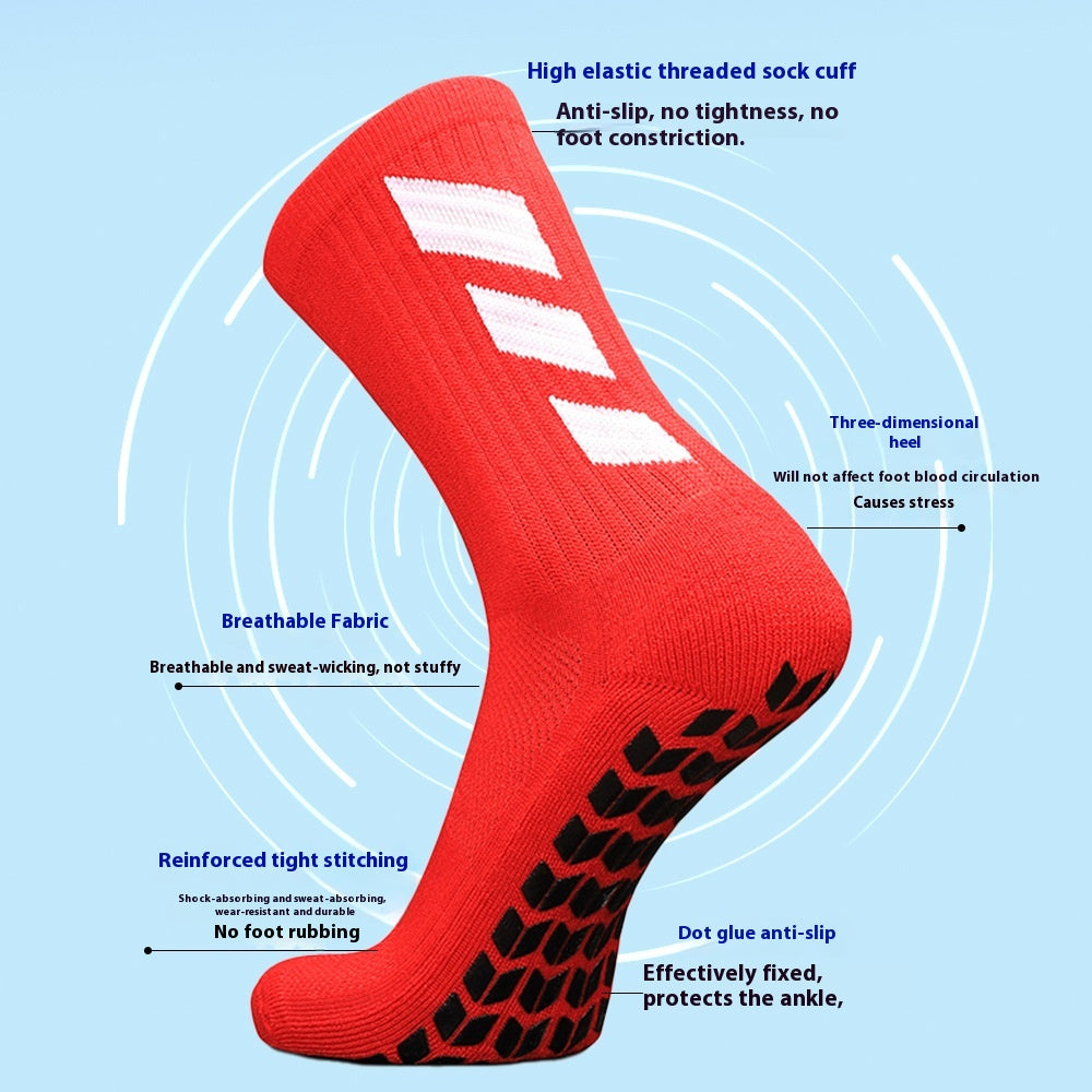 Distributeur de chaussettes de soccer sport antidérapantes