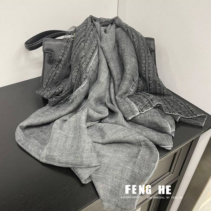 Women's Lace Shawl Sun Protection