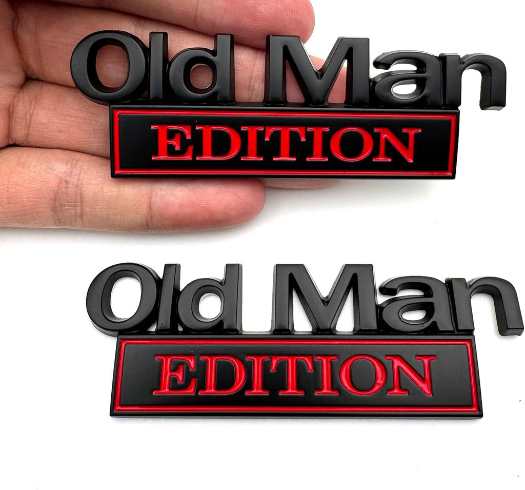 2pack Old Man Edition Emblems