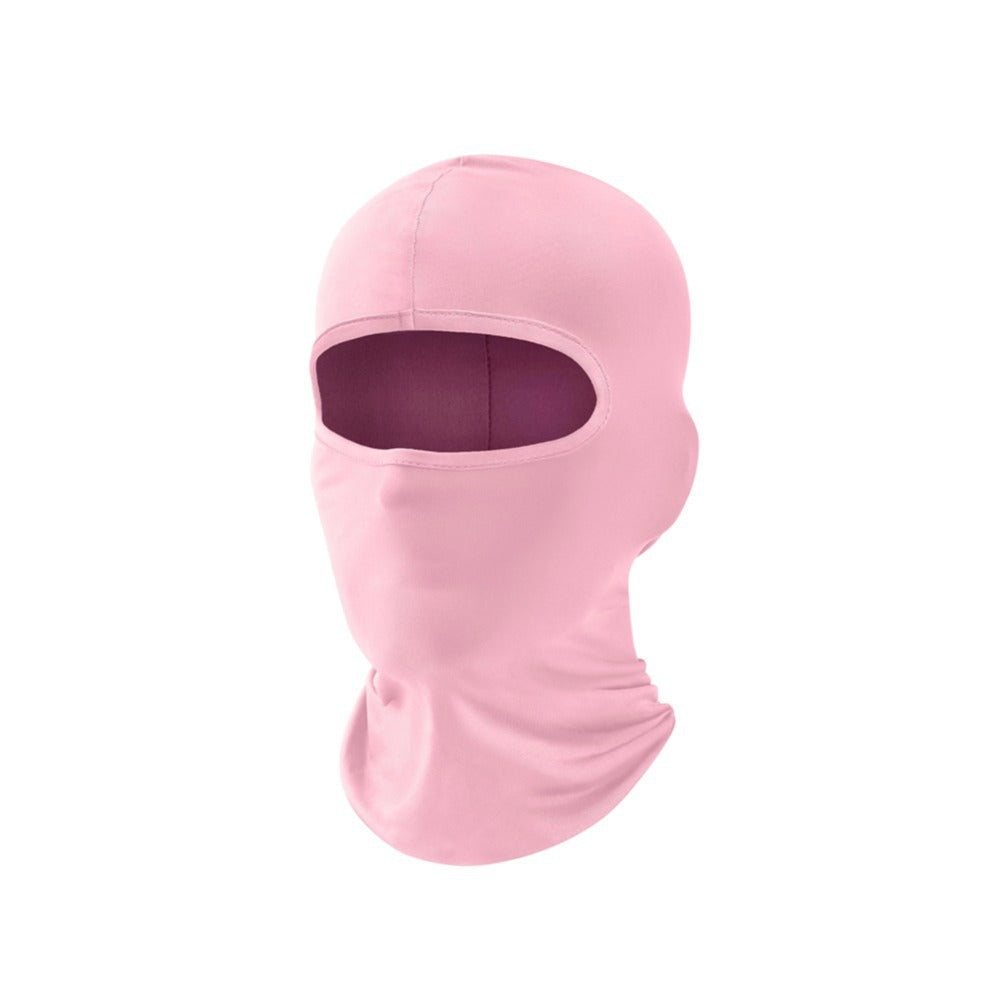 Sports de plein air Ice-Silk Sun-Protective Balaclava pour les hommes et les femmes