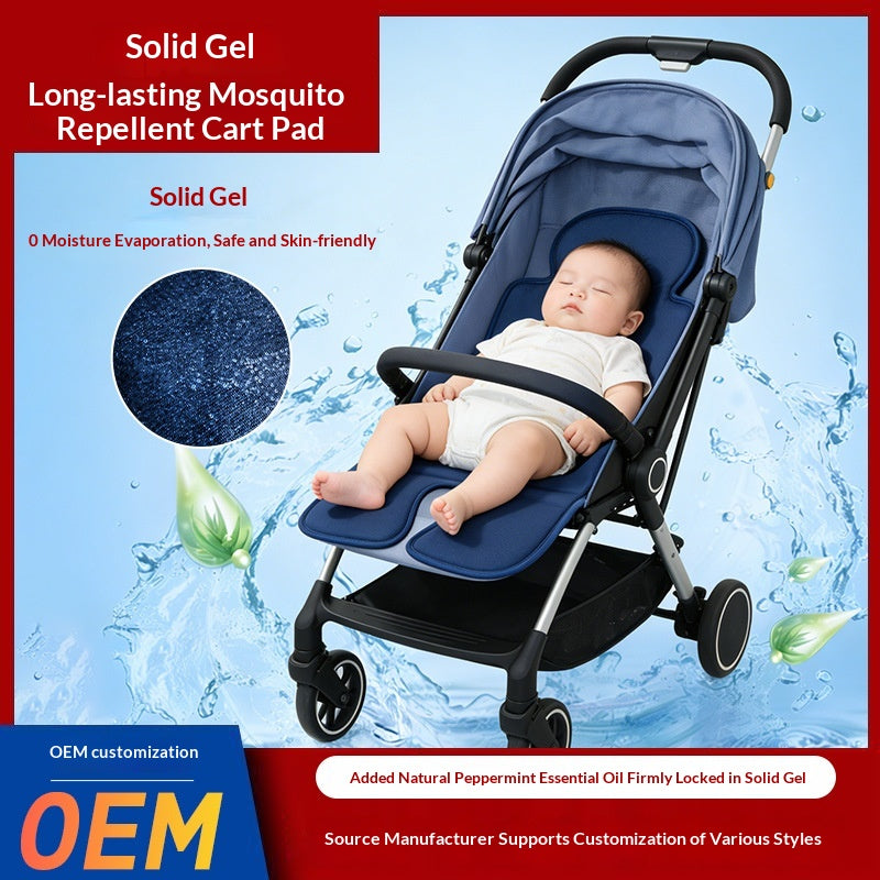 Poussette bébé Ice Pad Gel Pad Refroidissement physique Cool Mat