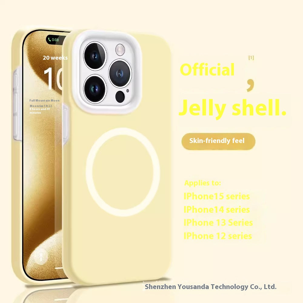 Jelly liquide magnétique Silica Gel boîtier de téléphone