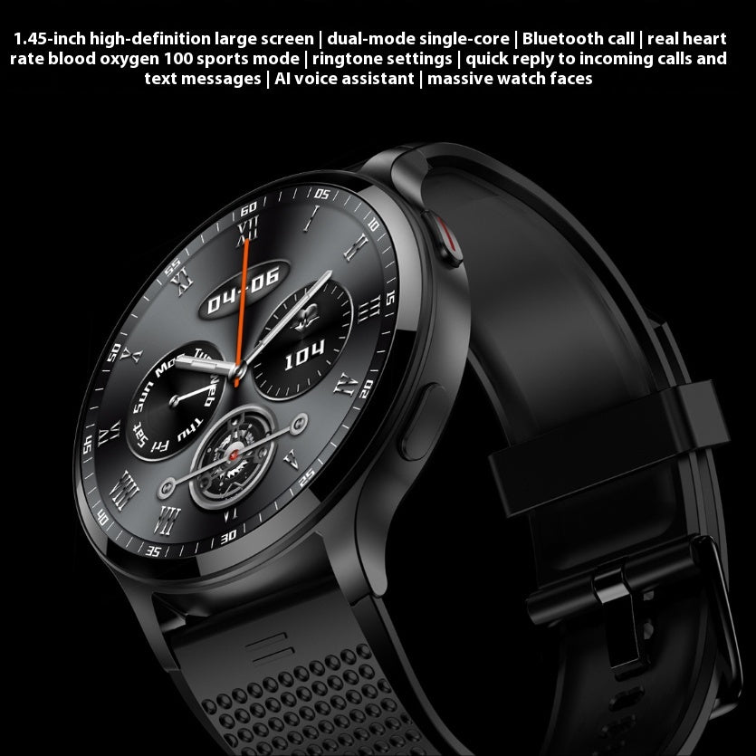 Bluetooth appelant la fréquence cardiaque Blood Oxygen Sommeil LW77 Smart Watch
