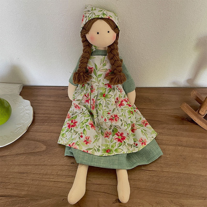 Robe de poupée de style coréen faite à la main mignon et doux pour les enfants