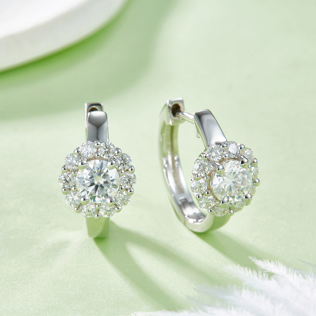 S925 Boucles d'oreilles en acier inoxydable en acier inoxydable de 5 mm Boucles d'oreilles en acier inoxydable en acier inoxydable de 16 mm