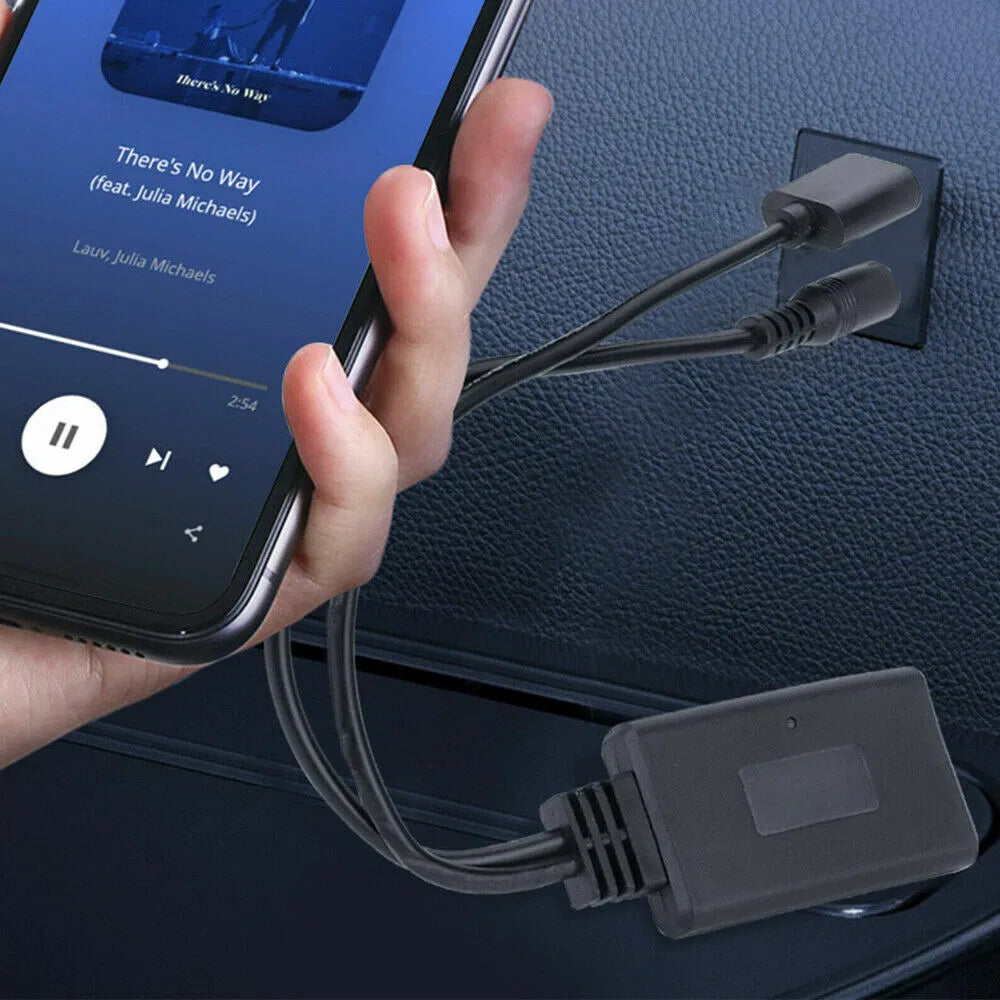 2 En 1 USB Bluetooth 5.0 Récepteur adaptateur sans fil pour PC Kit de voiture